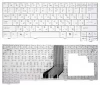 Клавиатура для ноутбука LG X110, X120 белая
