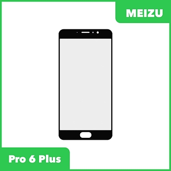 Стекло для переклейки дисплея Meizu Pro 6 Plus, черный